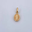 Dije Virgen Maria Auxiliadora 0.35gr / 1.4cm / Troquelado Oro Amarillo 18K &