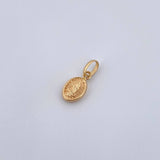 Dije Virgen Maria Auxiliadora 0.35gr / 1.4cm / Troquelado Oro Amarillo 18K &