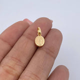 Dije San Miguel Arcangel 0.35gr / 1.5cm / Troquelado Oro Amarillo 18K &