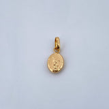 Dije San Miguel Arcangel 0.35gr / 1.5cm / Troquelado Oro Amarillo 18K &