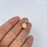 Dije Virgen Guadalupe 0.65gr / 1.8cm / Troquelado Oro Amarillo 18K &