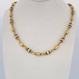 Cadena Rustico Barril 14.35gr / 60cm / Oro 18K &