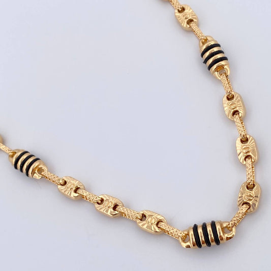 Cadena Rustico Tornillo 16.25gr / 61cm / Oro 18K &