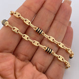 Cadena Rustico Tornillo 16.25gr / 61cm / Oro 18K &