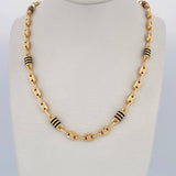 Cadena Rustico Tornillo 16.25gr / 61cm / Oro 18K &