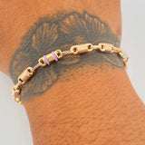 Pulso Rustico Barril 5.05gr / 21cm / Oro 18K &