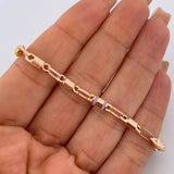Pulso Rustico Barril 5.05gr / 21cm / Oro 18K &