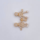 Herraje Familia 1.6gr / 2.2cm / Oro 18K &