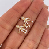 Herraje Familia 1.55gr / 2.3cm / Oro 18K &