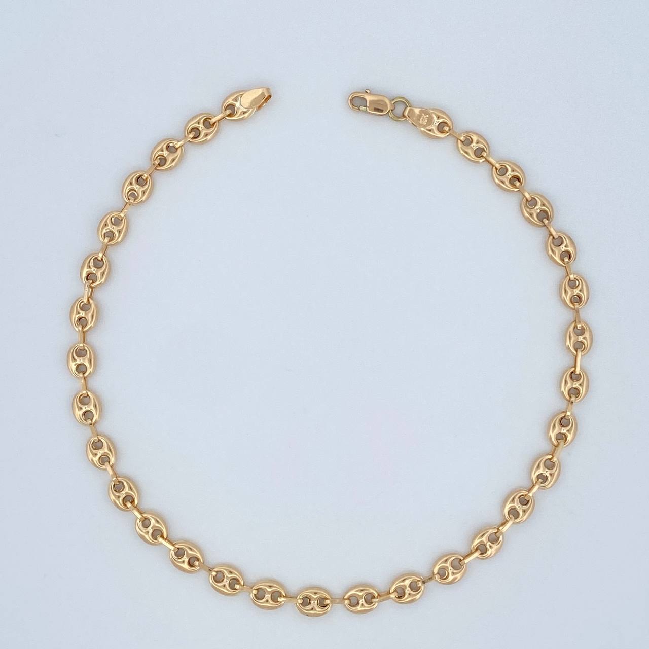 Tobillera GC 4.55gr / 25.5cm / Oro 18K &