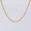 Cadena Militar 17.2 g / 61 cm / 3.1mm Tres Oros 18K