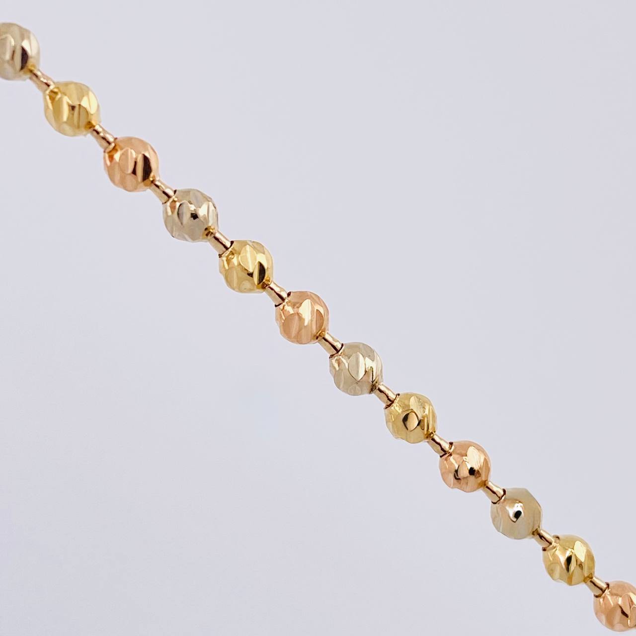 Cadena Militar 17.2 g / 61 cm / 3.1mm Tres Oros 18K