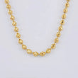 Cadena Militar Media Militar 21.8g / 46.5cm / 4.85mm Oro Amarillo 18K