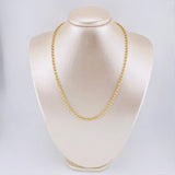 Cadena Militar 12.5 g / 45.7 cm / 3.1 mm Oro Amarillo 18K