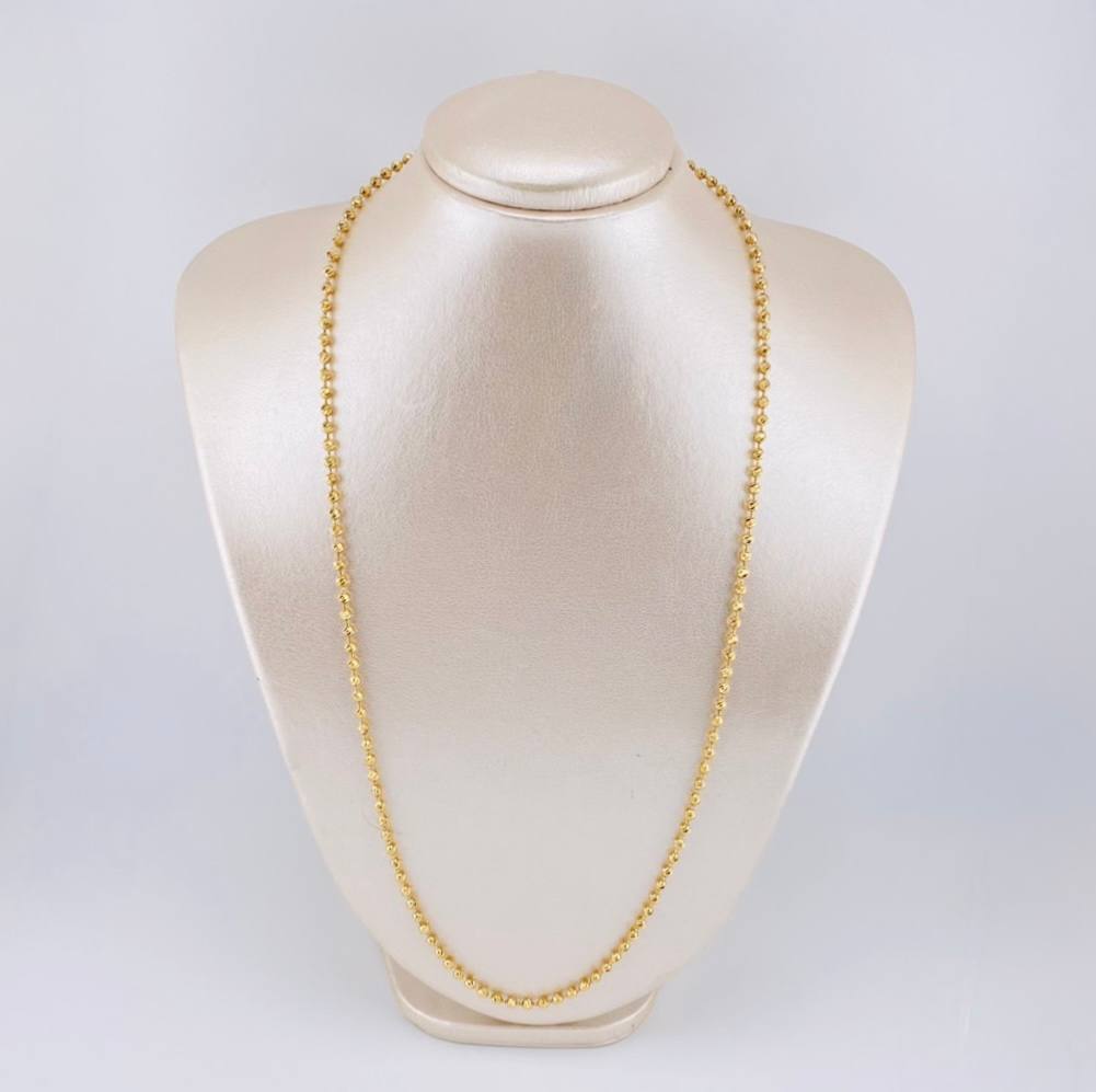 Cadena Militar 17.75 g / 66 cm / 3.1 mm Oro Amarillo 18K