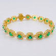 Pulso Tennis 12.8 g / 17.2 cm / 7.45 mm Oro Amarillo 18K