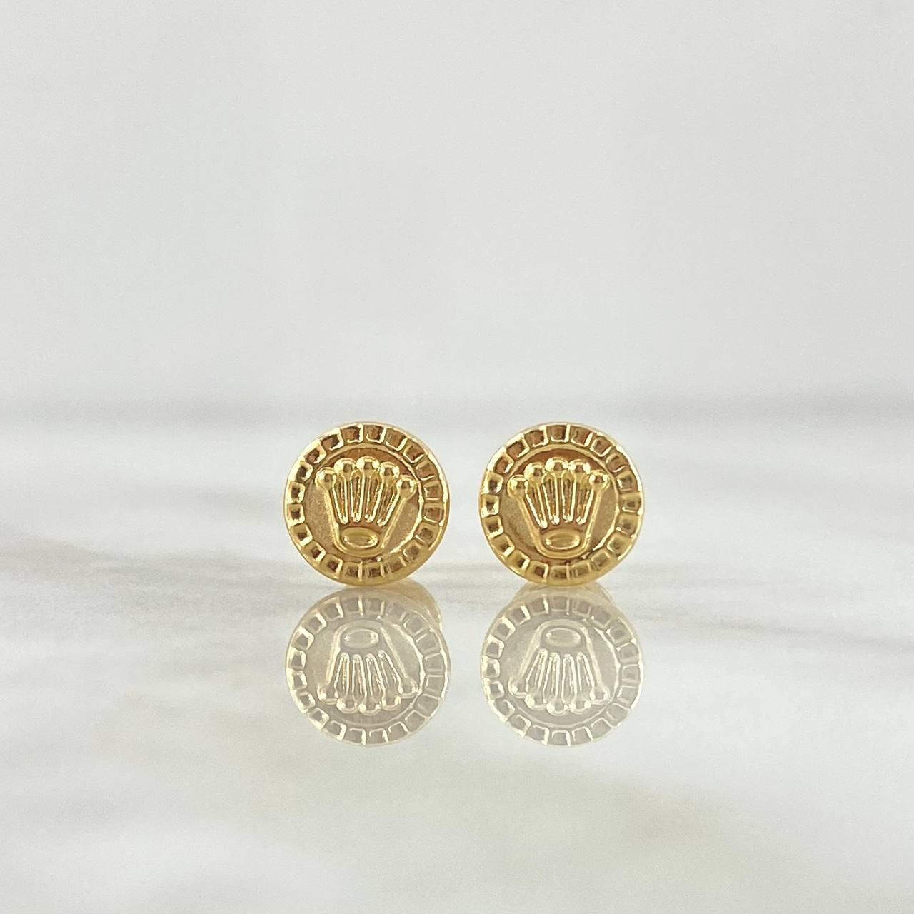 Topos Sello Corona RX 0.7gr / 7.5mm Oro Amarillo 18K ©