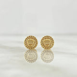 Topos Sello Corona RX 0.7gr / 7.5mm Oro Amarillo 18K ©
