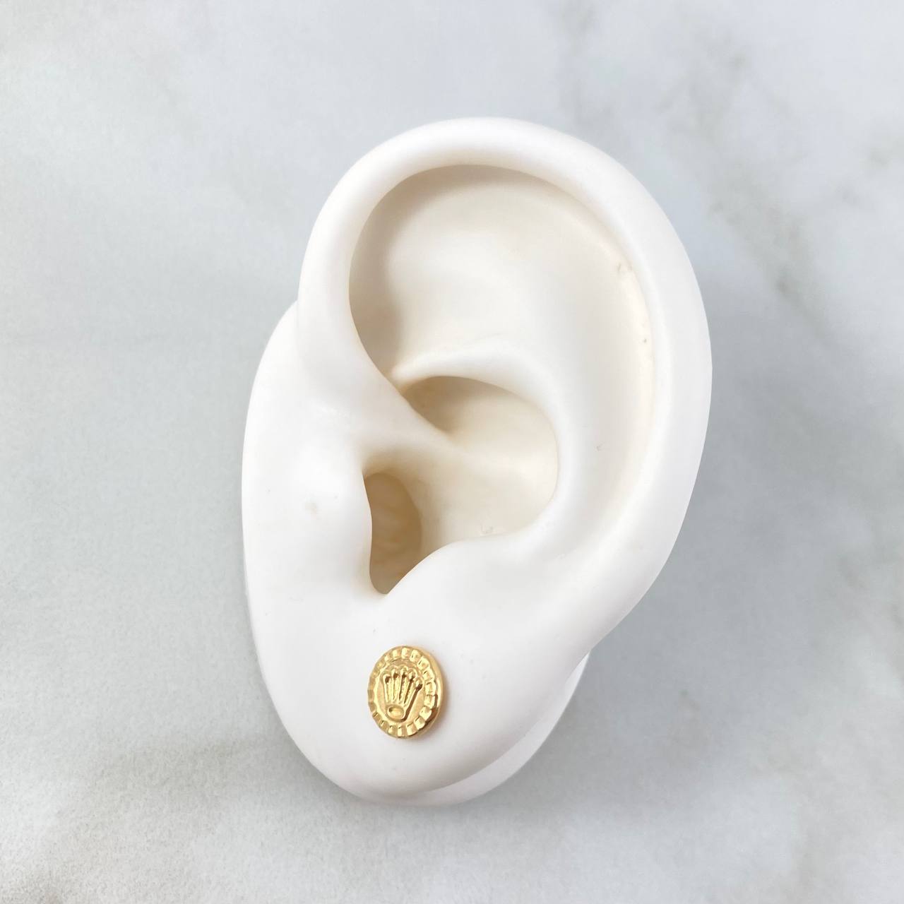 Topos Sello Corona RX 0.75gr / 7.7mm Oro Amarillo 18K *