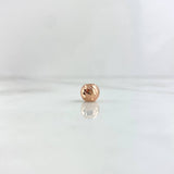 Bola Bola 0.6gr / 8mm Discoteca Oro Rosa 18K