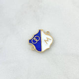 Herraje Millonarios 1.7gr / 1.5cm / Oro Amarillo 18K *