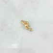 Herraje Oso Mano Arriba 0.6gr / 1.5cm / Oro Amarillo 18K *