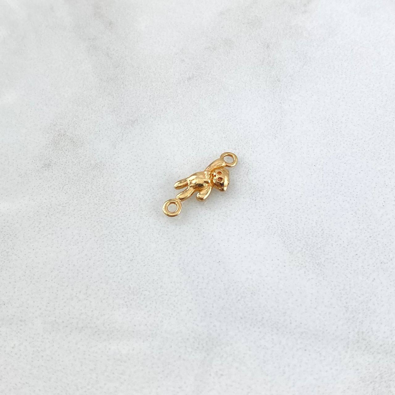 Herraje Oso Mano Arriba 0.6gr / 1.5cm / Oro Amarillo 18K *