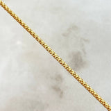Cadena Cola De Raton Colgantes 5gr / 40cm / 1.3mm Oro Amarillo +4 18K ©