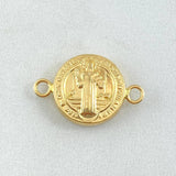 Herraje San Benito 1.15gr / 2.2cm / Oro 18K