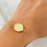 Herraje San Benito 1gr / 2.3cm / Oro 18K