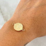 Herraje San Benito 1.05gr / 2.2cm / Oro 18K
