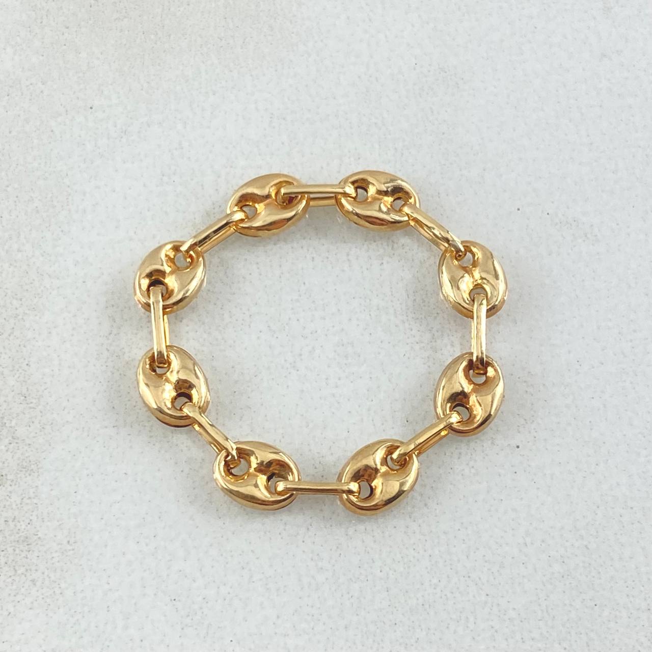 Anillo GC 0.9gr / T11 - T11 1/2 / Oro Amarillo 18K ©