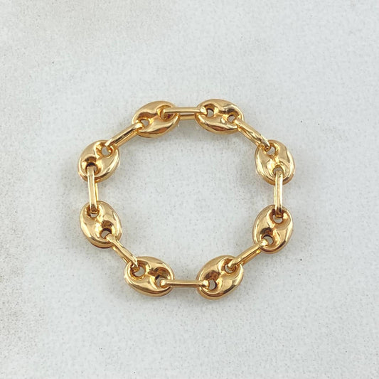 Anillo GC 0.95gr / T11 - T11 1/4 / Oro Amarillo 18K ©