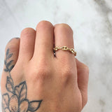 Anillo GC 1gr / T10 3/4 - T11 1/4 / Oro 18K *