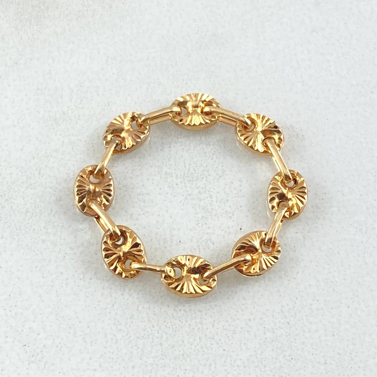 Anillo GC 0.9gr / T6 - T6 1/2 / Oro 18K