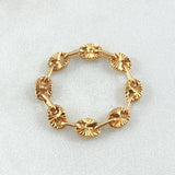 Anillo GC 0.85gr / T7 - T7 1/2 / Oro 18K