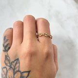 Anillo GC 0.85gr / T7 - T7 1/2 / Oro 18K