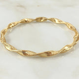 Pulso Recticulado Entorchado 1.85gr / 19cm / +4 Oro 18K