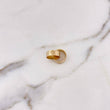 Herraje Argollas Tornillo 3.1gr / 1.8cm / Oro Amarillo 18K #