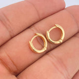 Candongas Lia 1.4gr / 1.1cm / Oro Amarillo 18K $