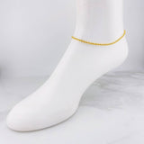 Tobillera Lazo 2.45g / 25.1cm / 2.7mm Oro Amarillo 18K