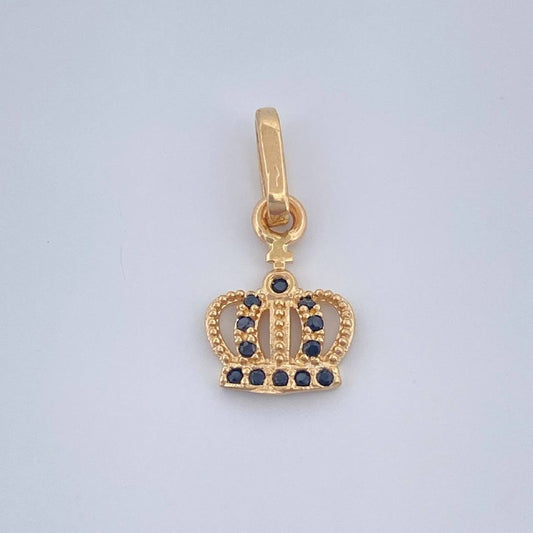Dije Corona 0.75gr / 1.8cm / Oro Amarillo 18K &