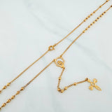 Rosario Virgen Milagrosa 8.1 g / 60 cm / 3 mm Oro Amarillo 18K
