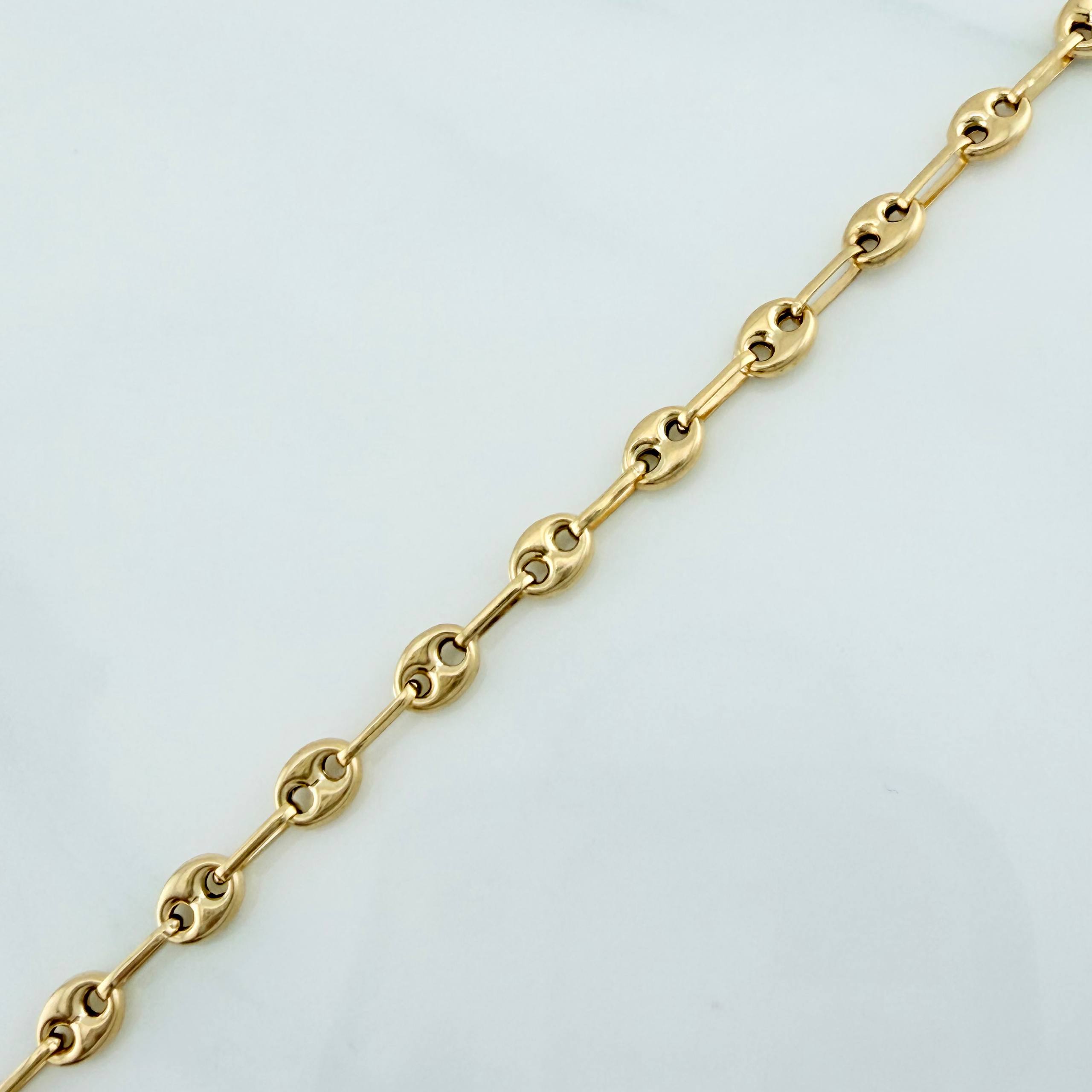 Tobillera Gc 4.9 g / 28.5 cm / 4 mm Oro Amarillo 18K