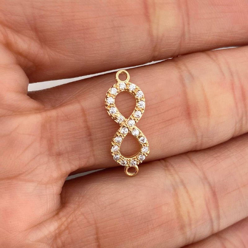 Herraje Infinito 1.15 g / 2 cm Oro Amarillo 18K