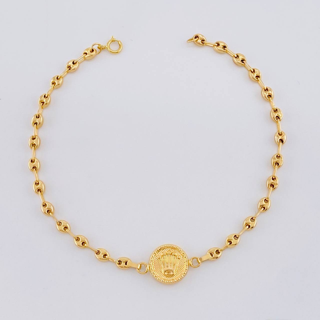 Pulso GC Circulo Corona 2.45g / 18.7cm / 3.2mm Oro Amarillo 18K