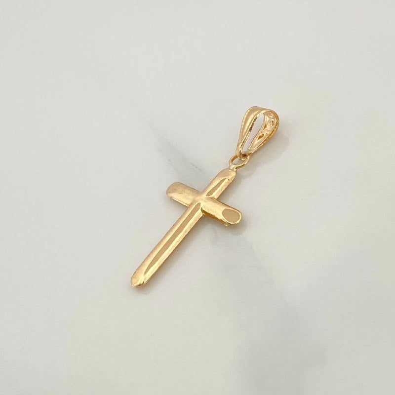 Dije Cruz 0.6gr / 2.9cm / Oro Amarillo 18K &