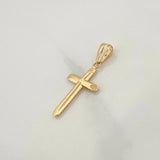 Dije Cruz 0.6gr / 2.9cm / Oro Amarillo 18K &