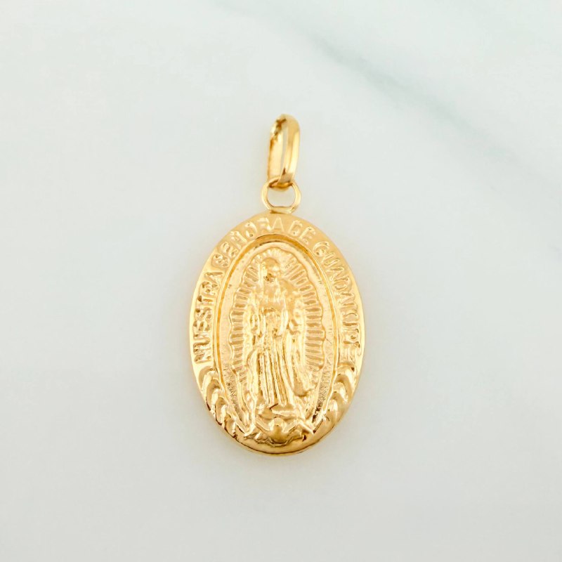 Dije Virgen De Guadalupe 1 g / 2.6 cm Oro Amarillo 18K