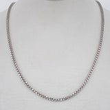 Cadena Veneciana 14.35gr / 60.5cm / Oro Blanco +3 18K &